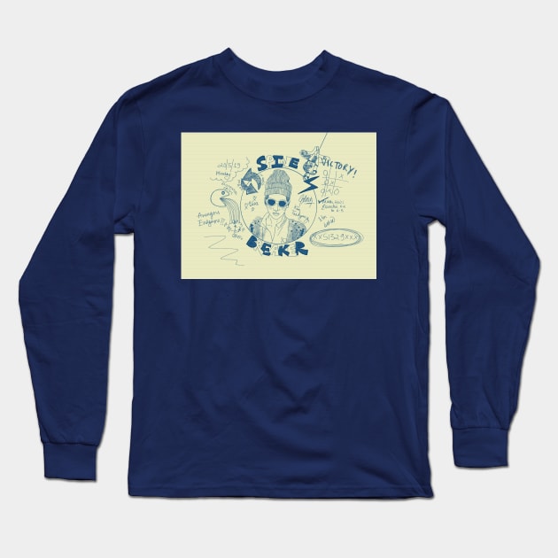 spine breaker tae Long Sleeve T-Shirt by gltiched